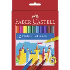 ROTULADORES FABER CASTELL 12 UDS. (554212)