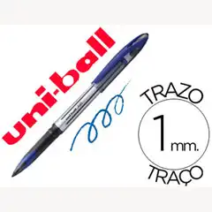 BOLIGRAFO UNI-BALL ROLLER AIR UB-188-L 1 MM TINTA LIQUIDA AZUL